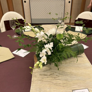 ゲストテーブル|715028さんの有栖川清水の写真(2573946)