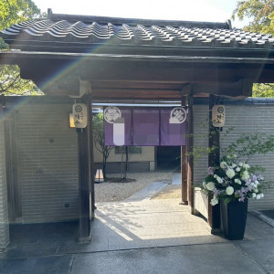 のれんは自作したものを持ち込めます|715028さんの有栖川清水の写真(2573941)