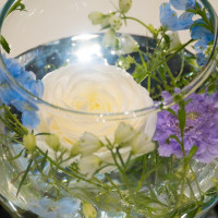ゲスト席の装花