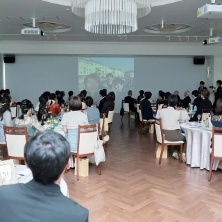 プロフィールムービー中の様子です