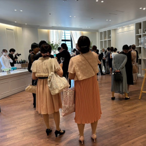 こちらでウェルカムドリンクを出してもらえます。|715976さんのLAZOR GARDEN SAPPOROの写真(2414576)