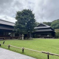 披露宴会場から見えるお庭です