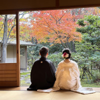 和装で別撮りをお願いしました。