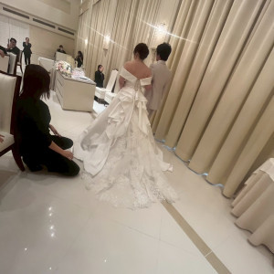 披露宴会場|716089さんのアイネス ヴィラノッツェ大阪（クラウディアホールディングスグループ）の写真(2432291)