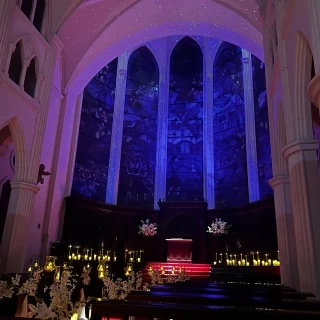 星空の演出がとても素敵でした。