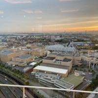 披露宴会場からの風景