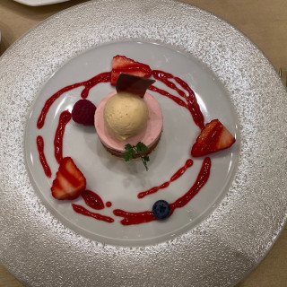 コース料理のデザート