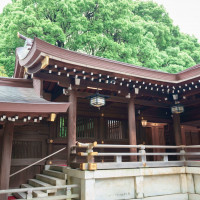 挙式会場にいくまでの道