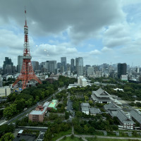 披露宴会場からの景色