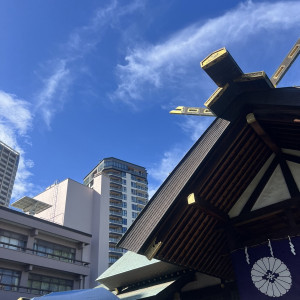 神社から見える景色|716633さんの東京大神宮マツヤサロンの写真(2243897)