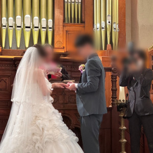 結婚指輪交換|716884さんのコルティーレ茅ヶ崎の写真(2277756)