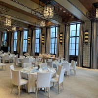 スクリーン3面が一体化しておしゃれでした