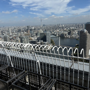 ウッドテラスからの景色です。|717318さんのRESTAURANT LUKE with SKY LOUNGE（レストランルーク スカイラウンジ）の写真(2268171)