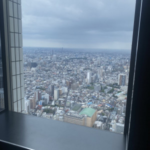 披露宴会場からは東京が一望できます。|717318さんのサンシャイン スカイブライダルの写真(2249142)