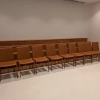 家族親族写真を撮るための部屋が設けられています