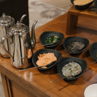 お茶漬けビュッフェの特典がついていました。