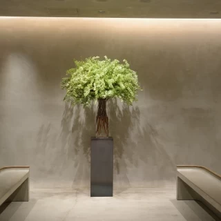 季節にあったお花を用意してくれます