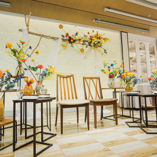 披露宴会場のメイン