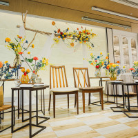 披露宴会場のメイン