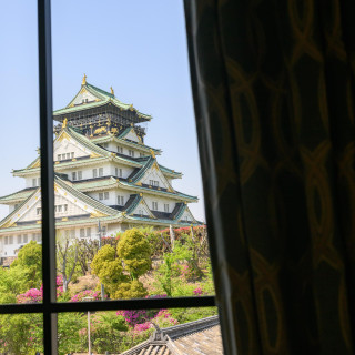 大阪城の眺め