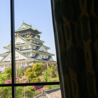 大阪城の眺め
