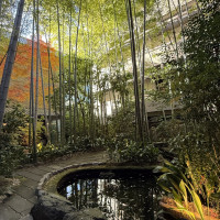 京都らしい中庭