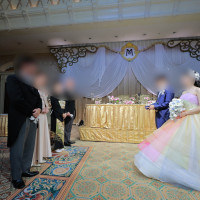 両親贈呈品高砂前