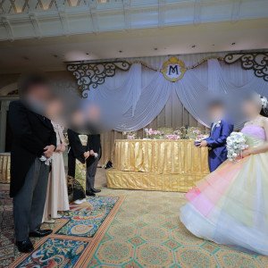 両親贈呈品高砂前|717759さんの東京ディズニーシー・ホテルミラコスタ(R)の写真(2586917)