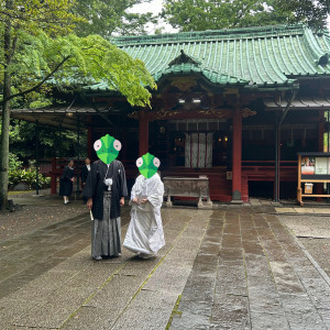 社殿|717778さんの赤坂 氷川神社の写真(2465790)