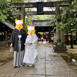 鳥居|717778さんの赤坂 氷川神社の写真(2465789)