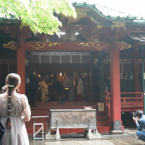 社殿|717778さんの赤坂 氷川神社の写真(2465704)