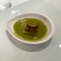 鯛のシャンパンソース