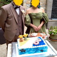 ケーキは考えたデザインそのまま作ってくれます
