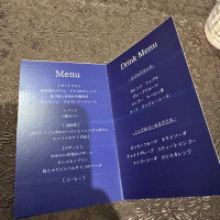 試食のメニュー表