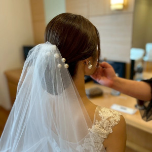 挙式入場前の新婦|718230さんのノートルダムマリノア/FIVESTAR WEDDINGの写真(2460242)