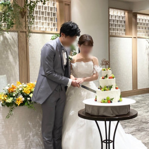 ケーキ入刀|718277さんのザ コンチネンタル横浜の写真(2240810)