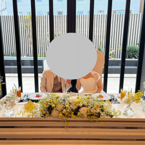 メインテーブル|718455さんのBIANCARA HILLSIDE TERRACE（ビアンカーラ ヒルサイドテラス）の写真(2413122)