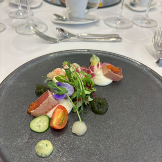 見た目も楽しめる料理