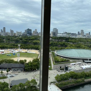 披露宴会場からの景色