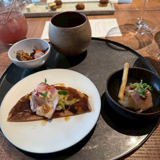 最初のお料理。