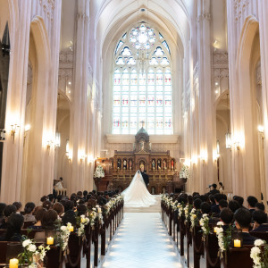 チャペル全体です|718573さんのアンジェリカ ノートルダム/FIVESTAR WEDDINGの写真(2502990)