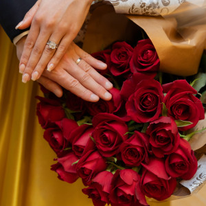 終わってから撮っていただいたものです|718573さんのアンジェリカ ノートルダム/FIVESTAR WEDDINGの写真(2503002)