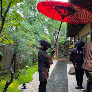 挙式会場に移動する通路|718726さんの萬屋本店 - KAMAKURA HASE est1806 -の写真(2242497)