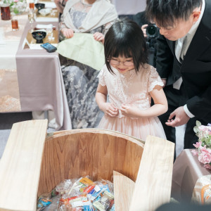 大樽の鏡開き（中にはお菓子の詰め合わせを準備）|718763さんの桜鶴苑の写真(2465462)