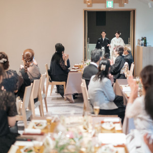 新郎新婦入場のシーン|718763さんの桜鶴苑の写真(2465461)