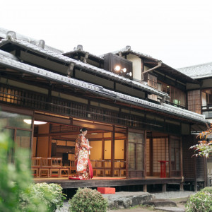 新婦母屋で1ショット|718763さんの桜鶴苑の写真(2460920)
