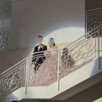 大階段での入場時の写真です。