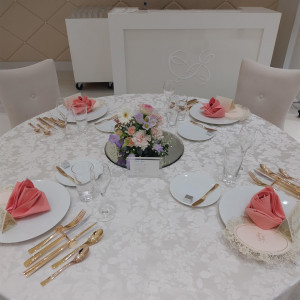列席者テーブルの写真です。|718782さんのアルカンシエル横浜 luxemariage（アルカンシエルグループ）の写真(2450730)