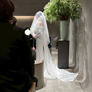 神秘的な雰囲気の挙式会場