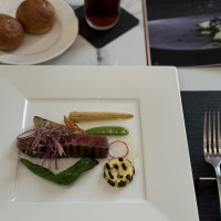 試食会で頂いた岡山県産和牛のステーキ